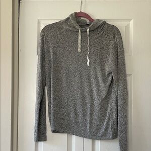 J. Crew Heather Gray Knit Sweater